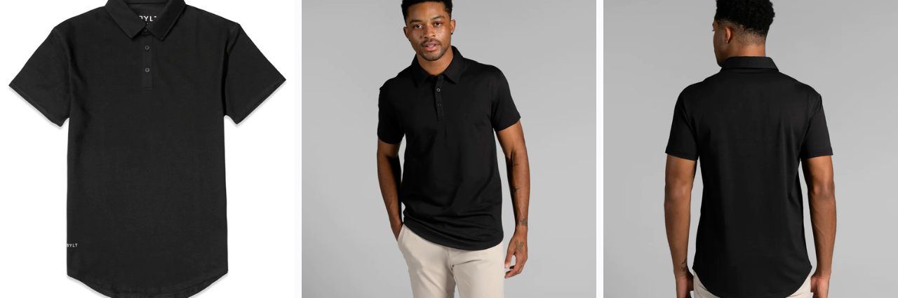 Drop-Cut Polo: BYLT Signature